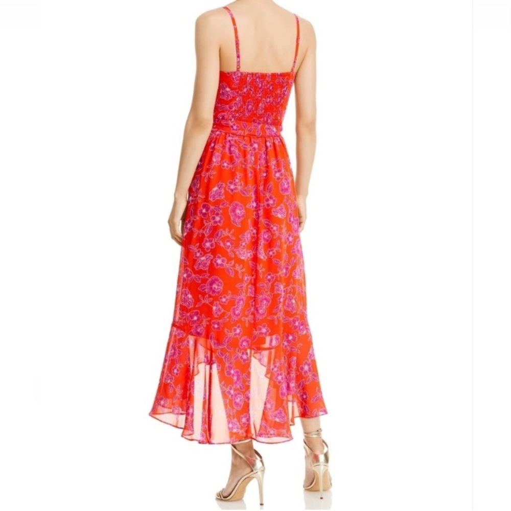 ELIZA J Floral Chiffon Midi Dress - Picture 2 of 16